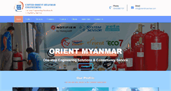 Desktop Screenshot of orientmyanmar.com